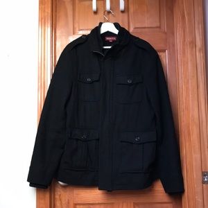 Men’s Black Wool Jacket